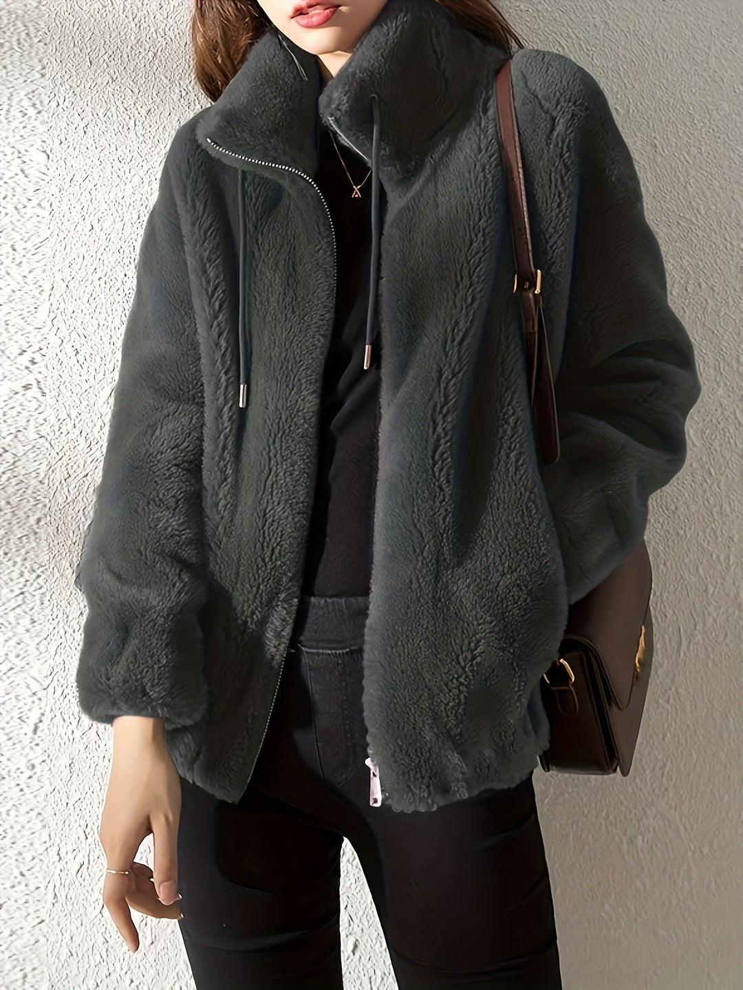 Amina | Easy Zip Layering Jacket