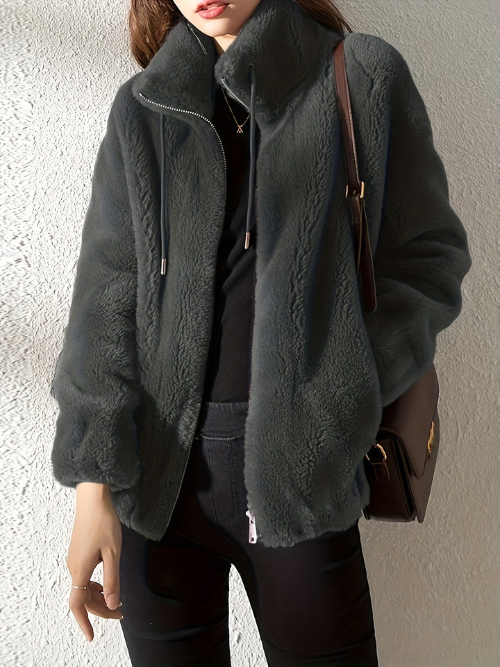 Amina | Easy Zip Layering Jacket