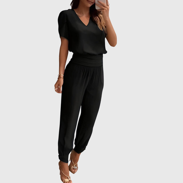 Brenda | Elegant Blouse Pants Set