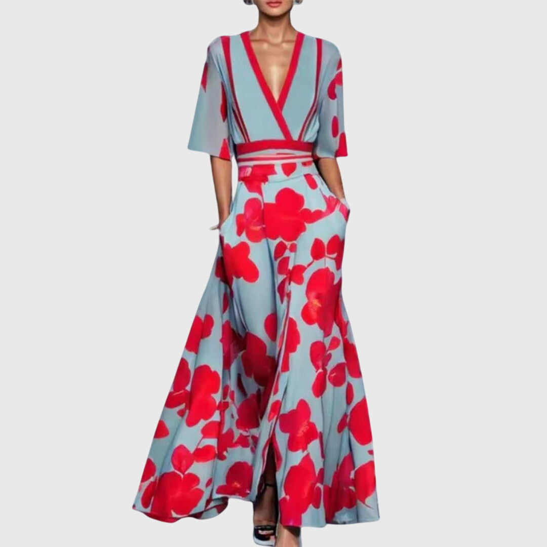 Felicia | Elegant Spring Midi Dress