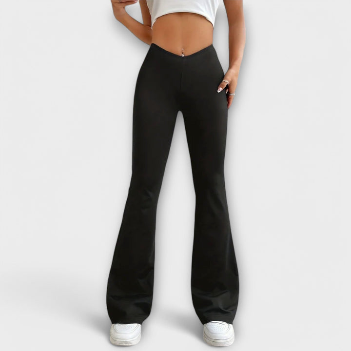 Yasmine | Relaxed Flared Leg Pants