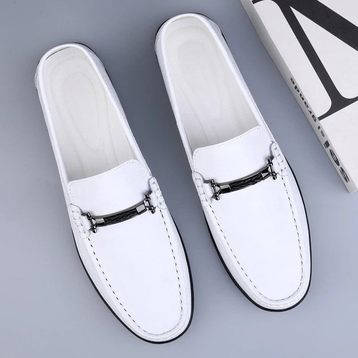 Donald | Metal Accent Formal Loafers