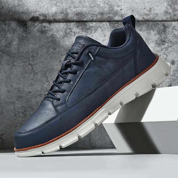Ahmad | Rounded Toe Panel Sneakers