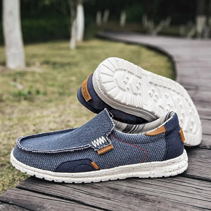 Bart | Moc Toe Woven Slip-Ons