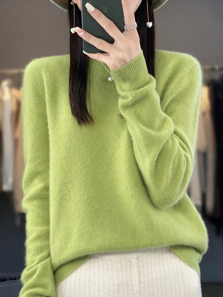 Rilla | Relaxed Fit Crew Neck Pullover Sweater