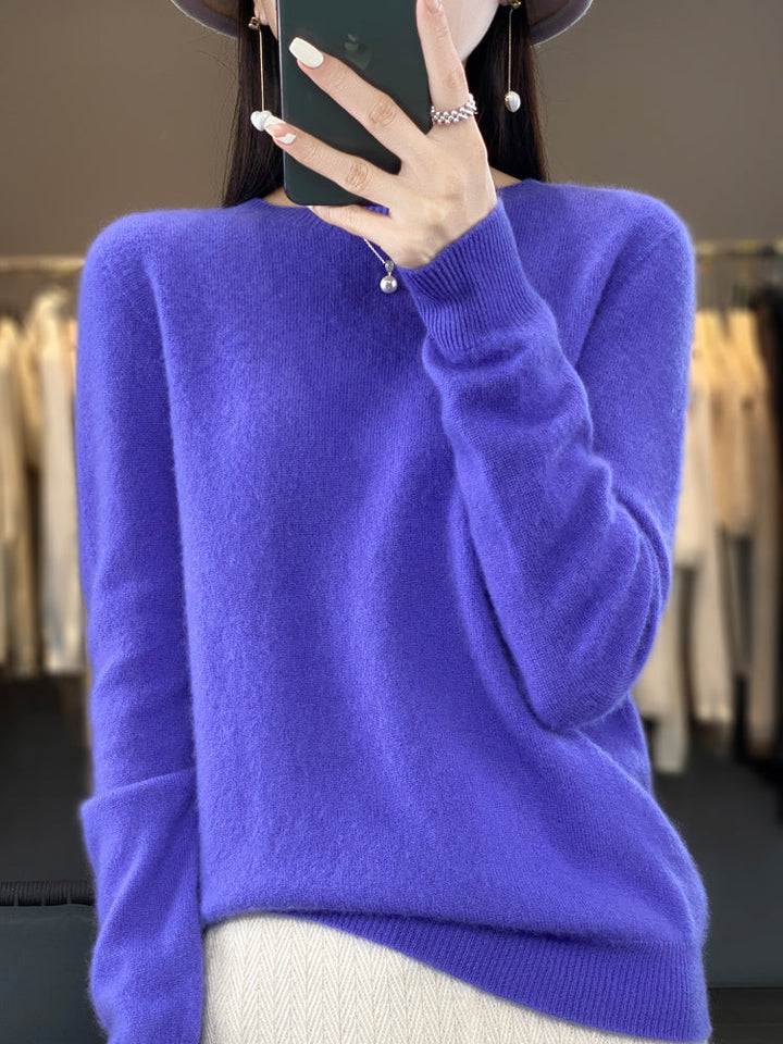 Rilla | Relaxed Fit Crew Neck Pullover Sweater