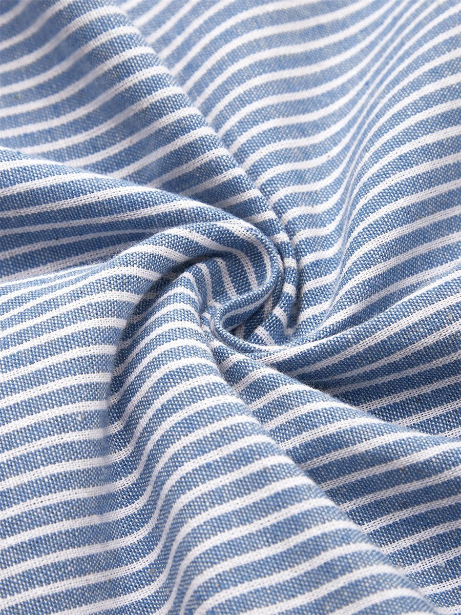 Carlie | Striped Casual Midi Dress