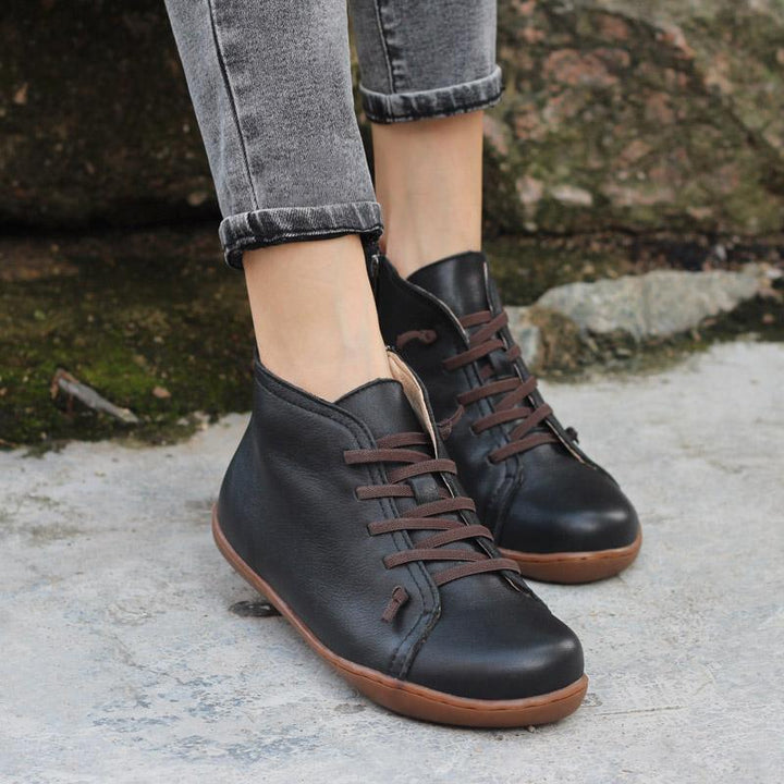 Ruby | Casual Lace-Up Ankle Boots