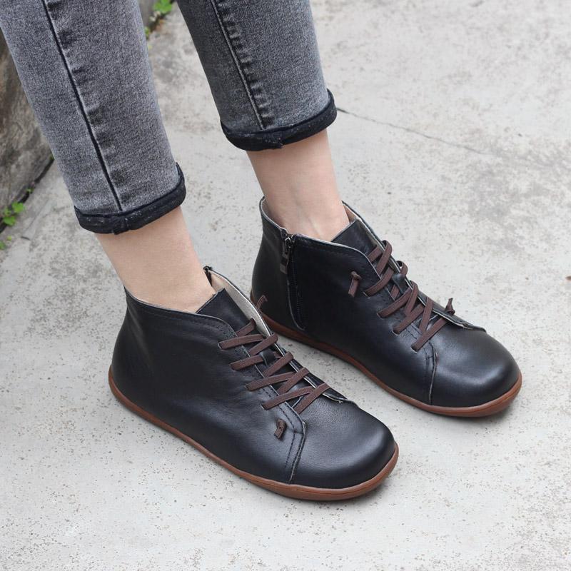 Ruby | Casual Lace-Up Ankle Boots