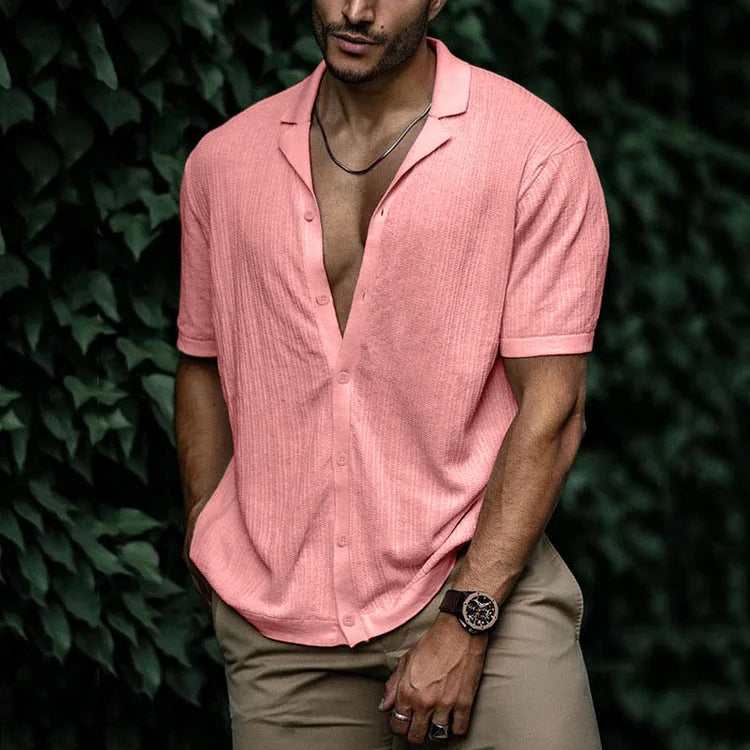 Bradley | Short Sleeve Casual Button Shirt