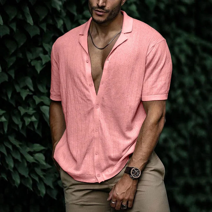 Bradley | Short Sleeve Casual Button Shirt