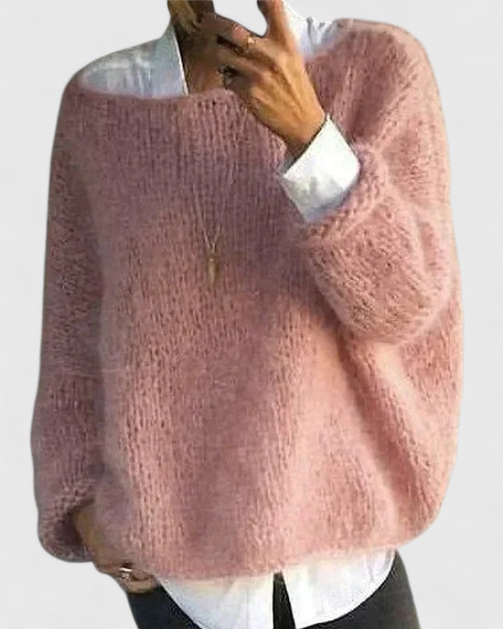 Ruby | Loose Fit Knit Pullover Sweater