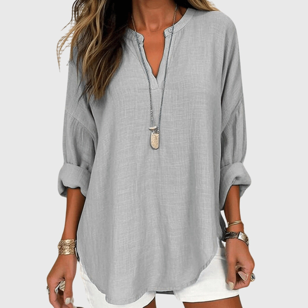 Crescentia | Flowy Beach Shirt