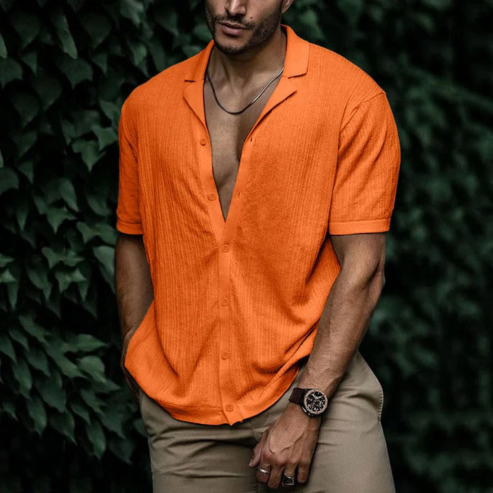 Bradley | Short Sleeve Casual Button Shirt