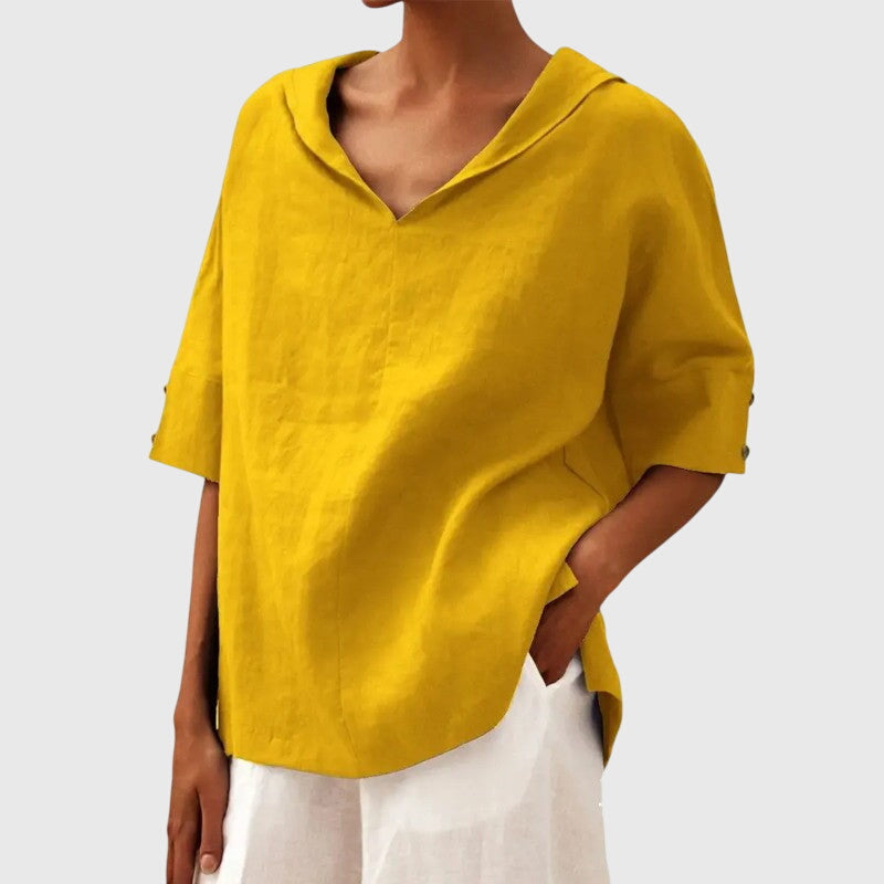 Altia | Lightweight Everyday Blouse Black