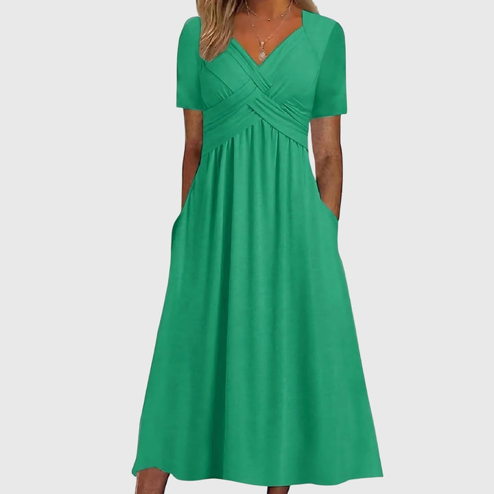 Elan | Tummy Control Midi Dress