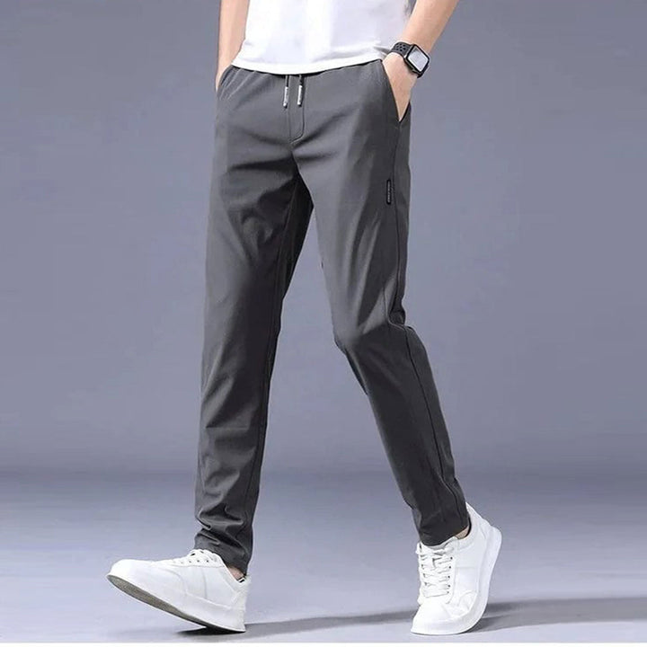 Jace | Slim Drawstring Waist Trousers