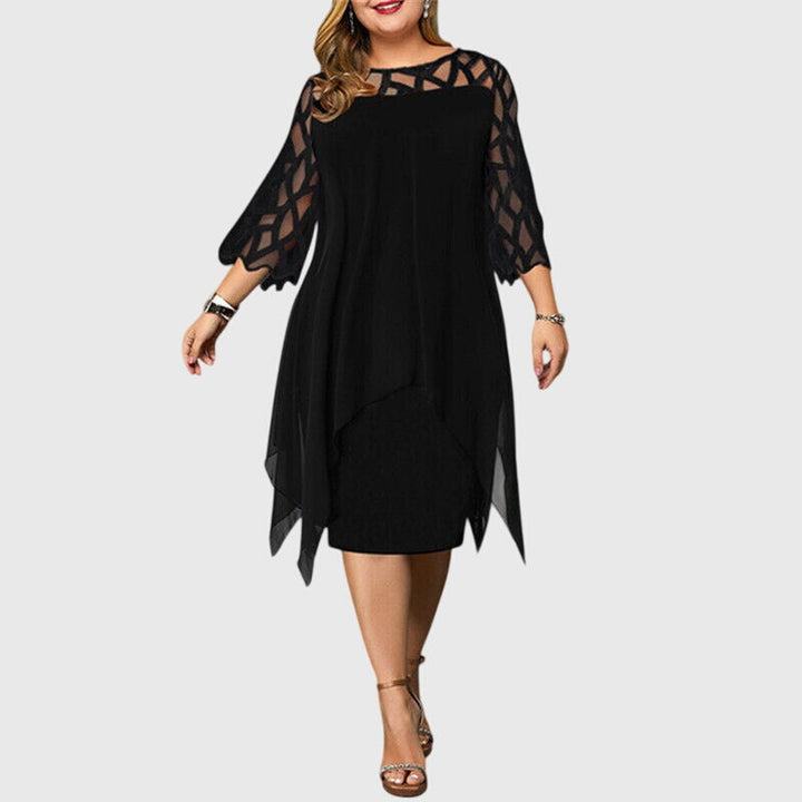 Lorelei | Plus Size Dresses with Lace Sleeves