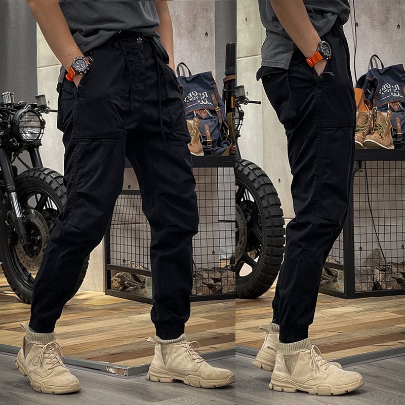Atlas | Drawstring Panel Jogger Pants