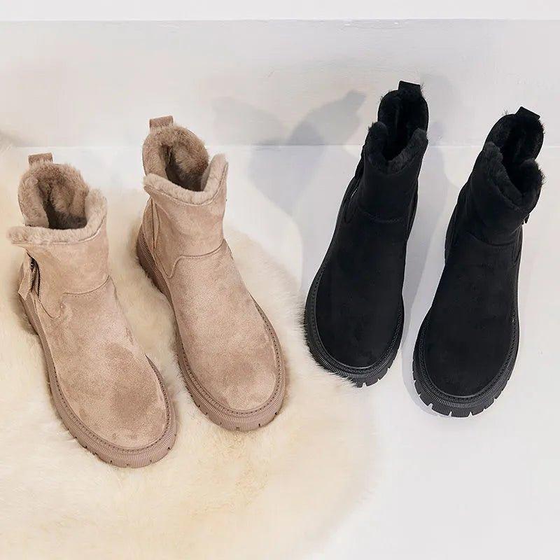 Angelita | Side Zip Padded Ankle Boots