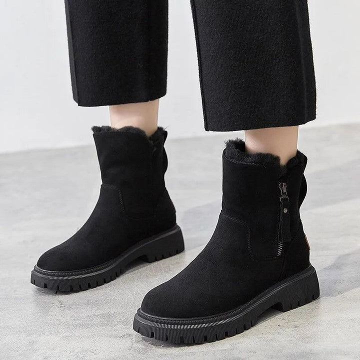 Angelita | Side Zip Padded Ankle Boots