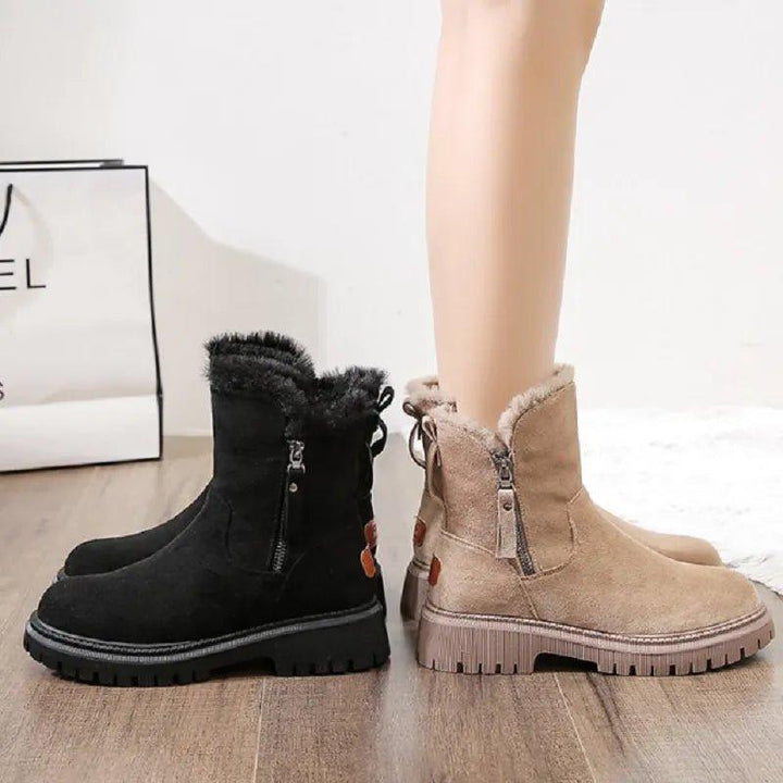 Angelita | Side Zip Padded Ankle Boots