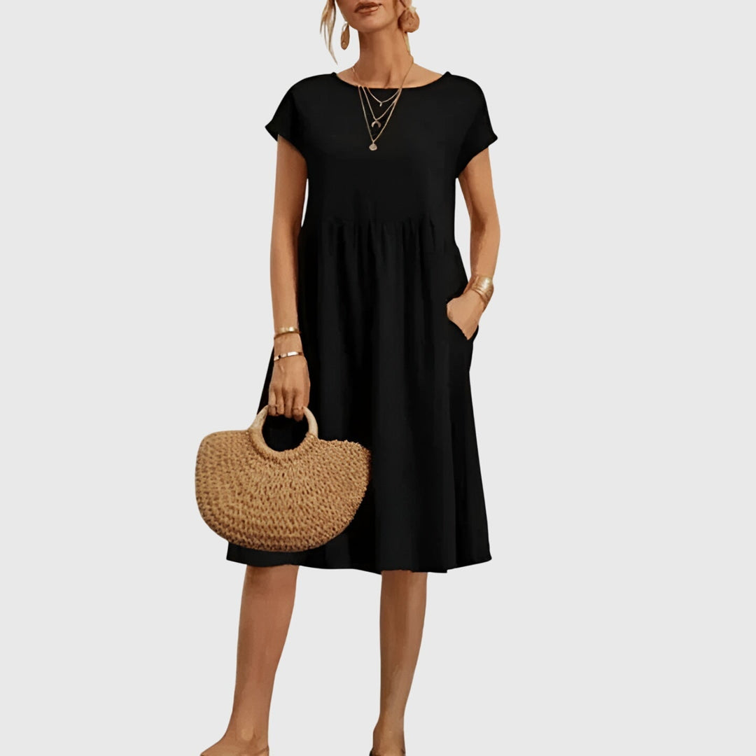 Carina | Spring Midi Floral Dress