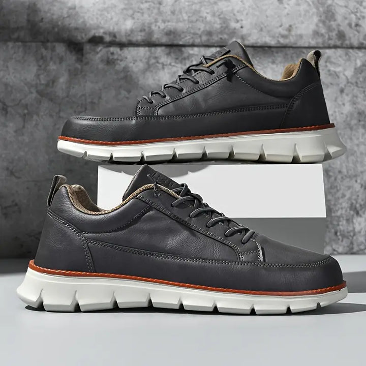 Ahmad | Rounded Toe Panel Sneakers