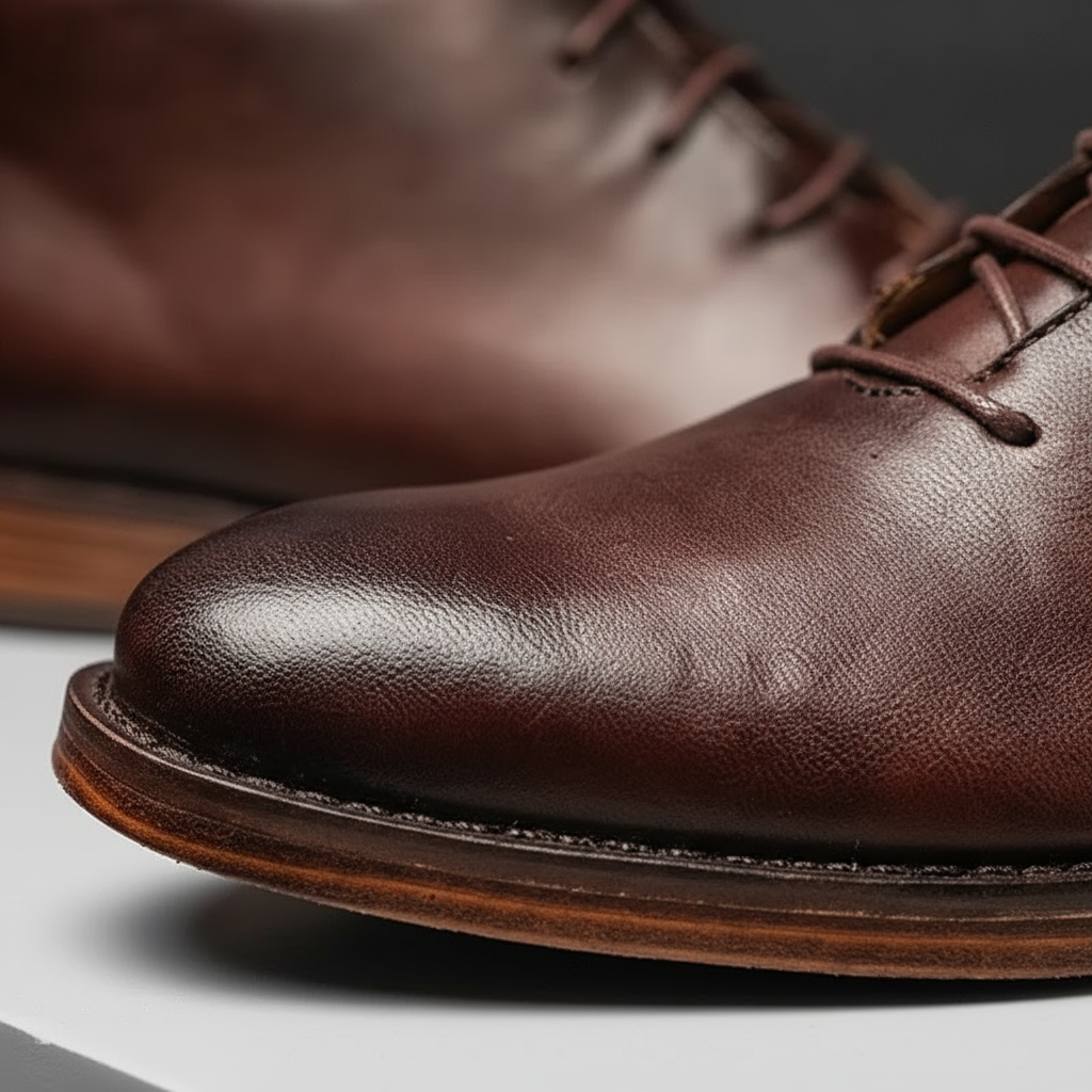 Barry | Minimal Lace-Up Ankle Boots