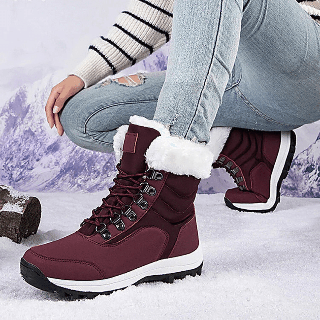 Armine | Lace-Up Winter Boots