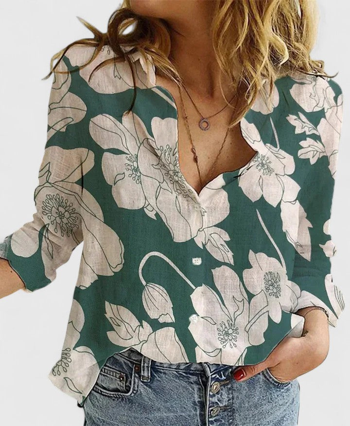 Cassidy | Classic Button-Down Blouse