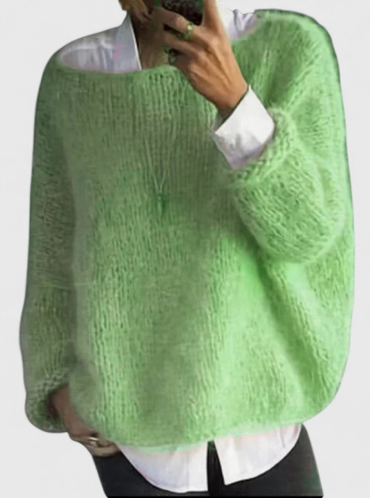 Ruby | Loose Fit Knit Pullover Sweater