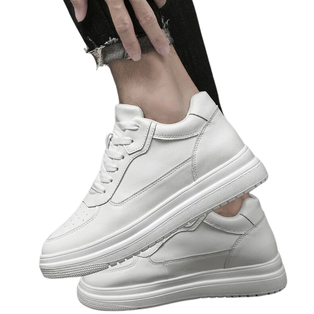 Audrey | Platform Lace-Up Low-Top Sneakers
