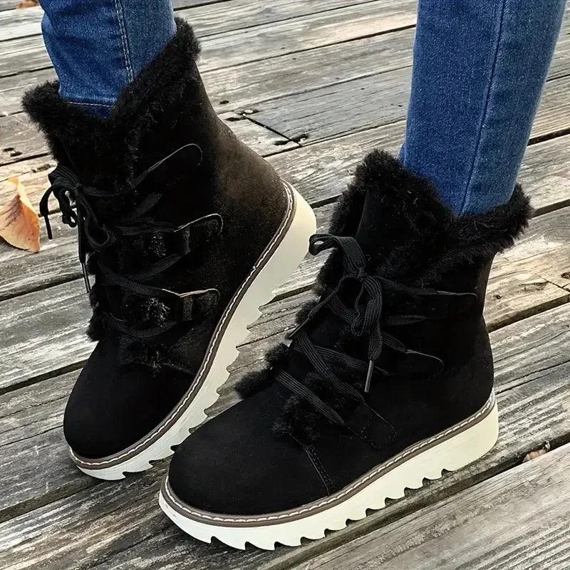 Odessa | Structured Lace-Up Ankle Boots