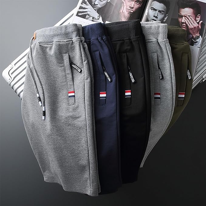 Reid | Elastic Waist Zip Pocket Shorts