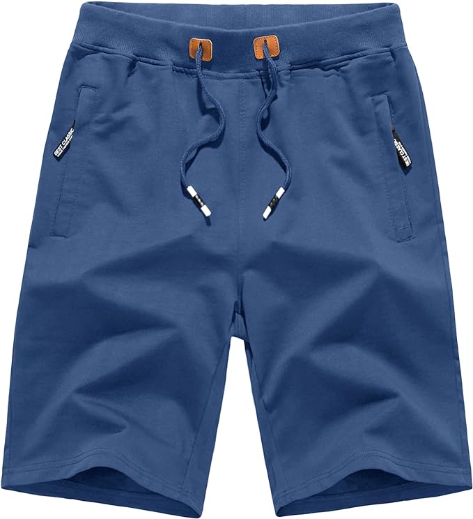 Reid | Elastic Waist Zip Pocket Shorts