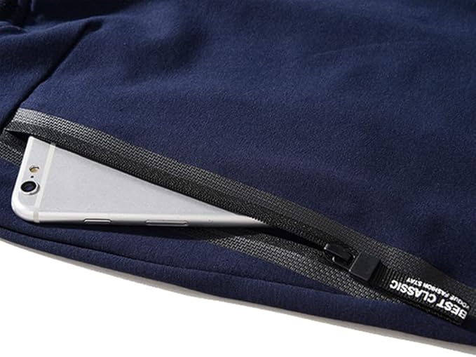 Reid | Elastic Waist Zip Pocket Shorts