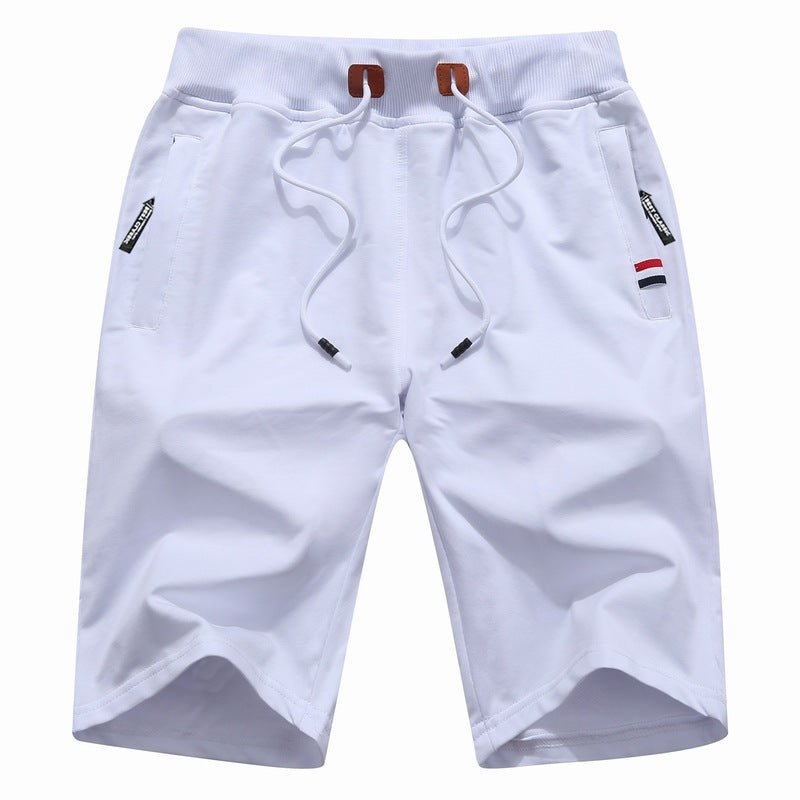 Reid | Elastic Waist Zip Pocket Shorts