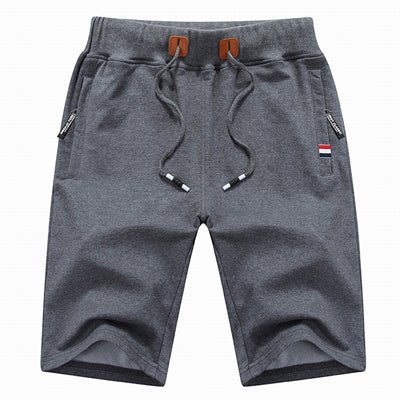 Reid | Elastic Waist Zip Pocket Shorts