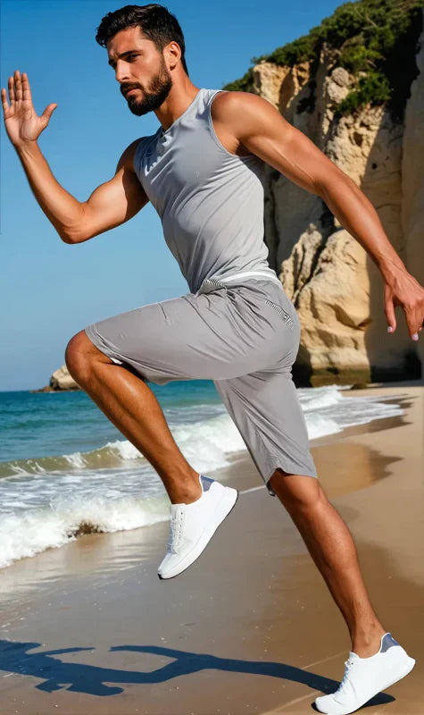 Carter | Drawstring Knee Length Shorts