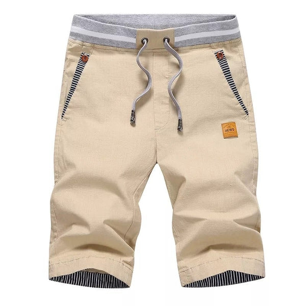 Carter | Drawstring Knee Length Shorts