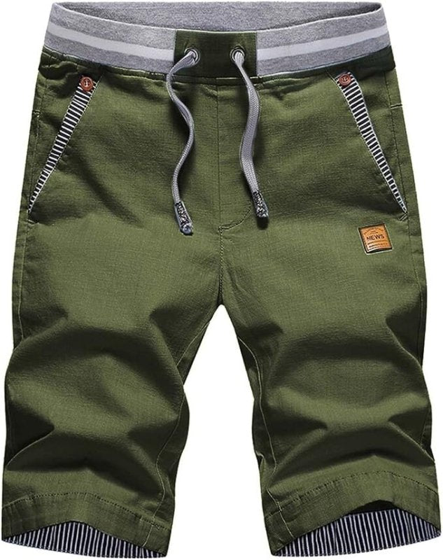 Carter | Drawstring Knee Length Shorts