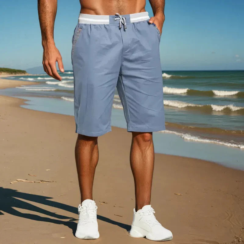 Carter | Drawstring Knee Length Shorts