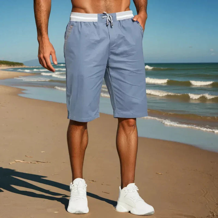 Carter | Drawstring Knee Length Shorts