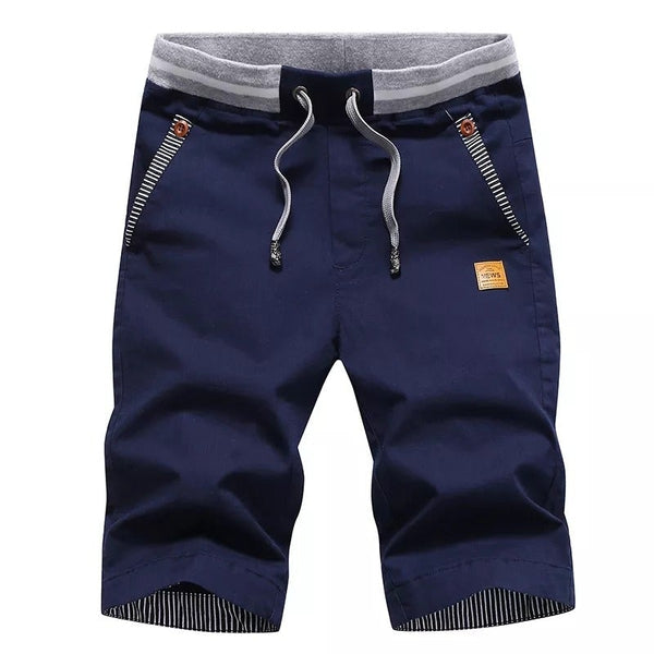 Carter | Drawstring Knee Length Shorts