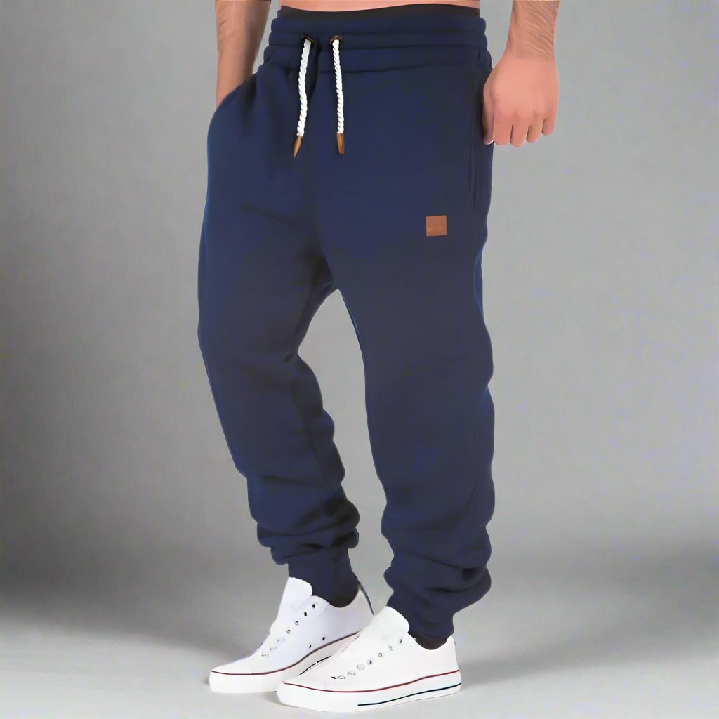 Alan | Slim Cuffed Ankle Joggers