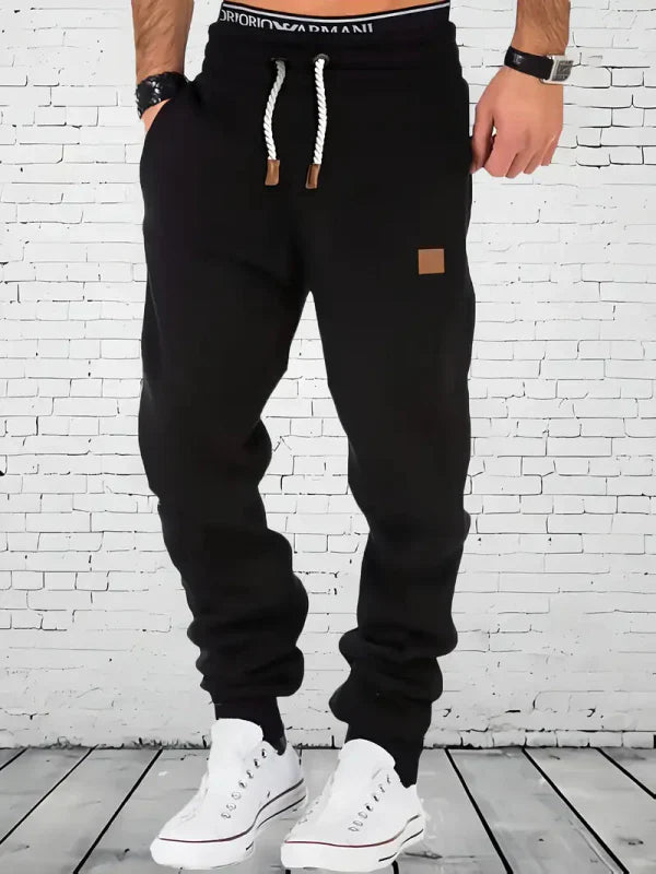 Alan | Slim Cuffed Ankle Joggers