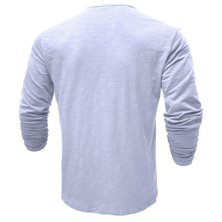 Brent | Classic Long-Sleeve Henley Shirt