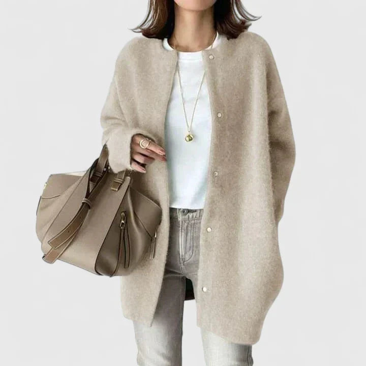 Helen | Modern Button-Front Jacket