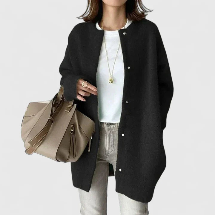 Helen | Modern Button-Front Jacket